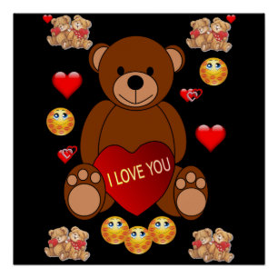 Valentinstag des Posters Poster
