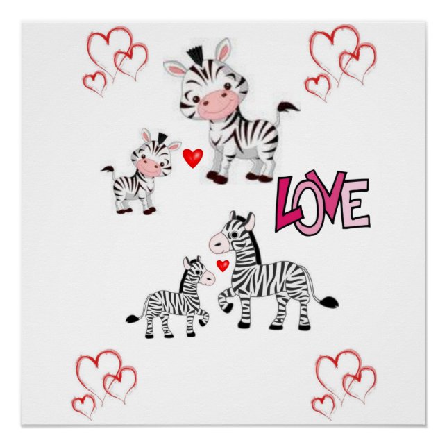 Valentinstag des Posters Poster (Vorderseite)