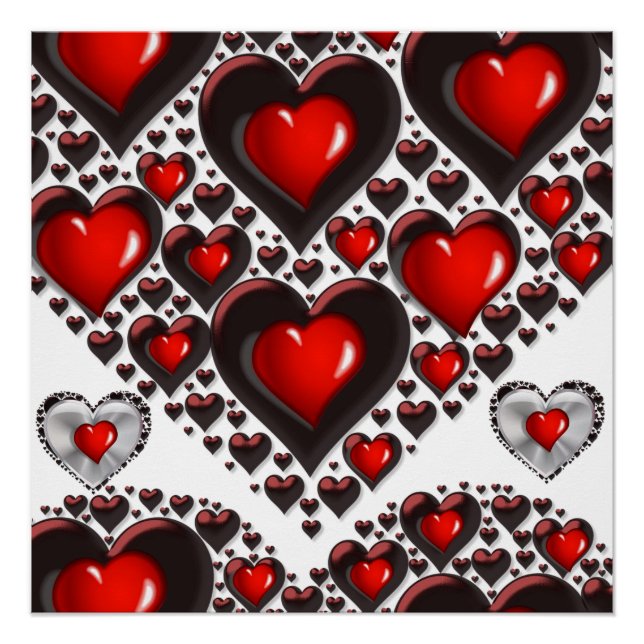 Valentinstag des Posters Poster (Vorderseite)