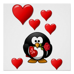 Valentinstag des Posters Poster