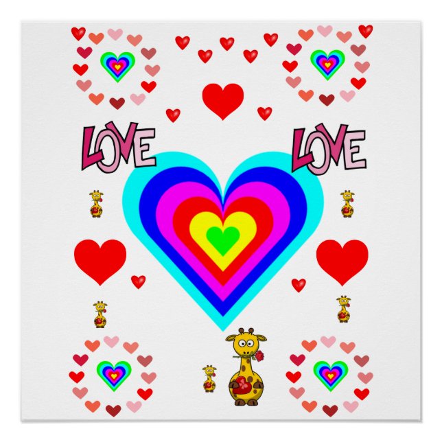 Valentinstag des Posters Poster (Vorderseite)