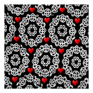 Valentinstag des Posters Poster