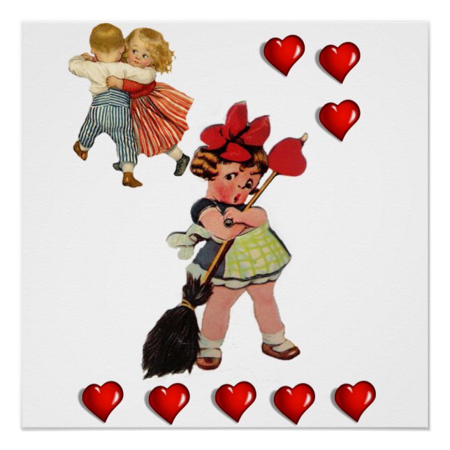 Valentinstag des Posters Poster (Vorderseite)