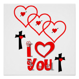 Valentinstag des Posters Poster