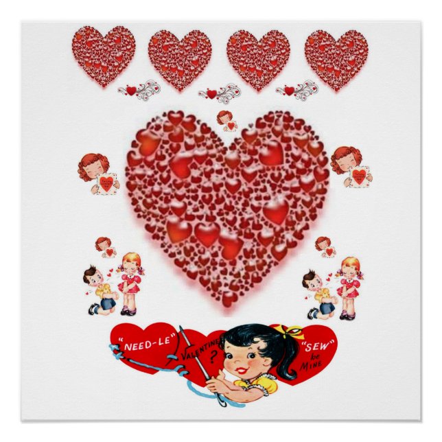 Valentinstag des Posters Poster (Vorderseite)
