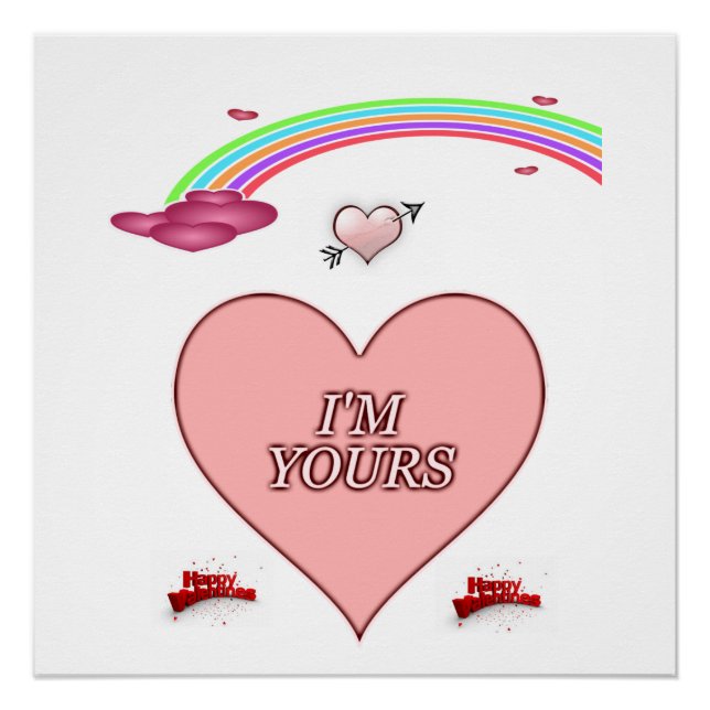 Valentinstag des Posters Poster (Vorderseite)