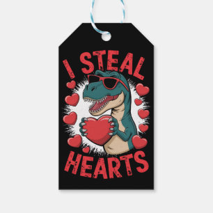 Valentinstag Dinosaurier Ich stehle Herzen Liebe T Geschenkanhänger