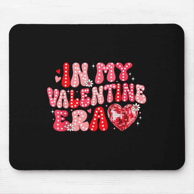 Valentinstag Disco Herzlich Willkommen in der Vale Mousepad (Vorne)