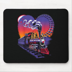 Valentinstag Eisenbahn Herz Kleinkinder Boys K Mousepad