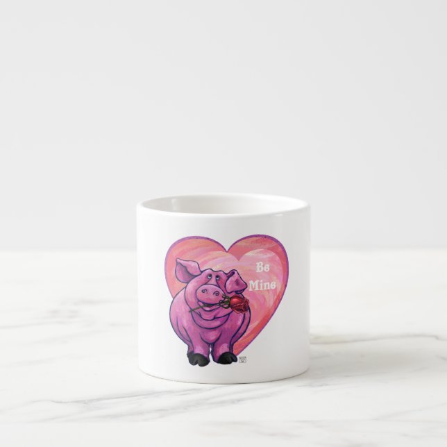 Valentinstag Espressotasse (Vorderseite)