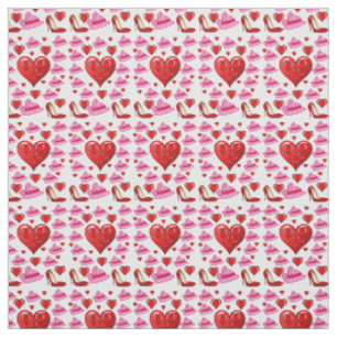 Valentinstag Fabric Stoff