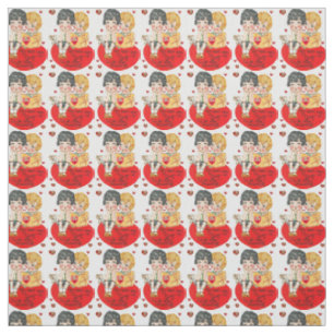 Valentinstag Fabric Stoff