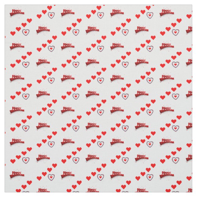 Valentinstag Fabric Stoff (Muster)