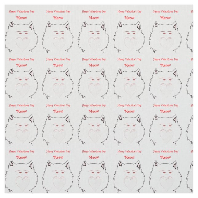 Valentinstag Fabric Stoff (Muster)