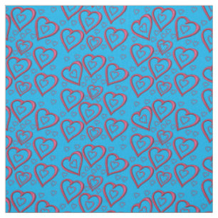 Valentinstag Fabric Stoff
