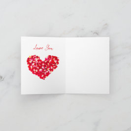 Valentinstag Feiertagskarte