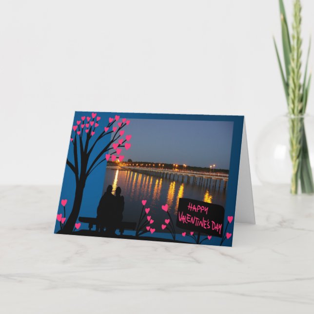 Valentinstag Feiertagskarte (Vorderseite)