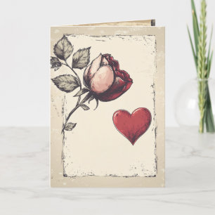 Valentinstag Feiertagskarte
