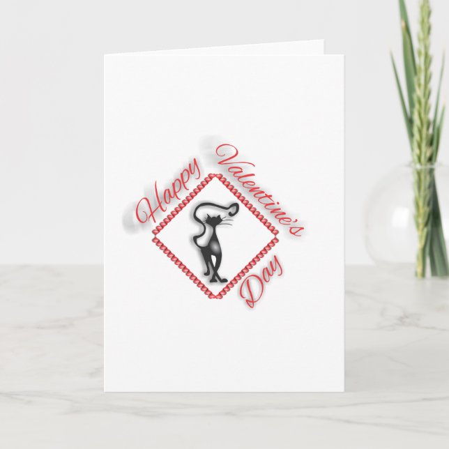 Valentinstag Feiertagskarte (Vorderseite)
