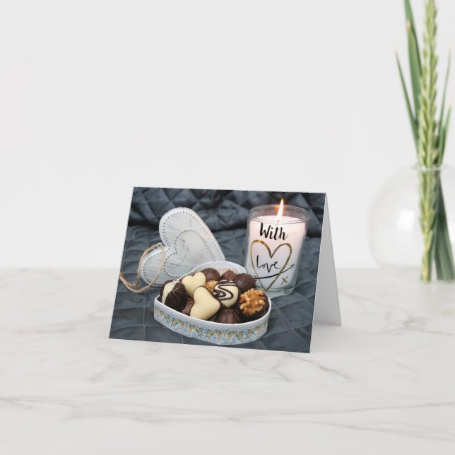 Valentinstag Feiertagskarte (Vorderseite)