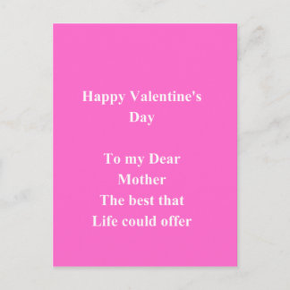 Valentinstag Feiertagspostkarte