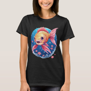 Valentinstag-Fisch T-Shirt