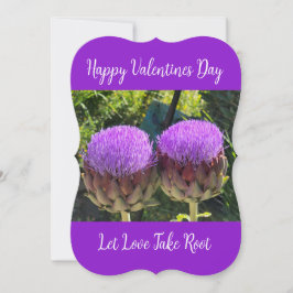 Valentinstag-Flachkarte