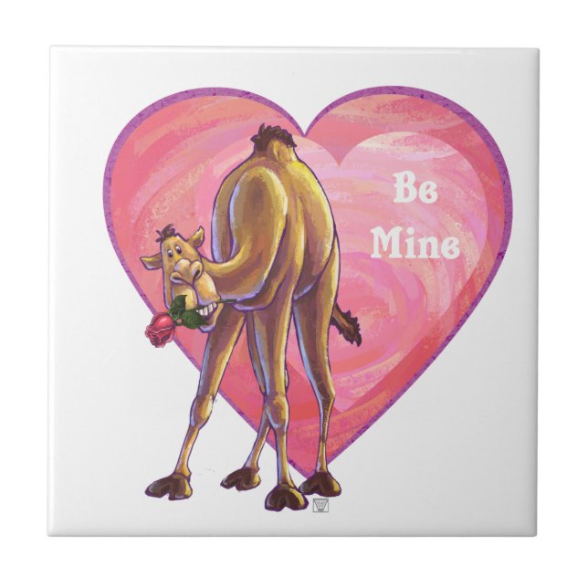 Valentinstag Fliese (Vorderseite)