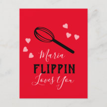 Valentinstag Flippin Lieben Sie hören Baker