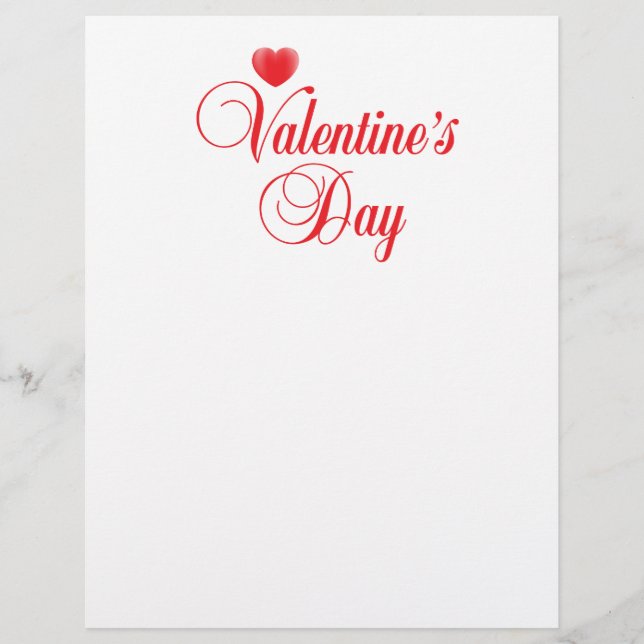 Valentinstag Flyer (Vorne)