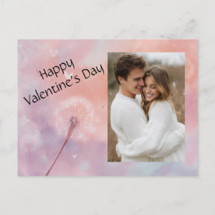 Valentinstag-Foto-Karte für Paare Feiertagspostkarte