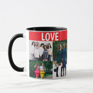VALENTINSTAG-FOTOCOLLAGE-KAFFEETASSE TASSE