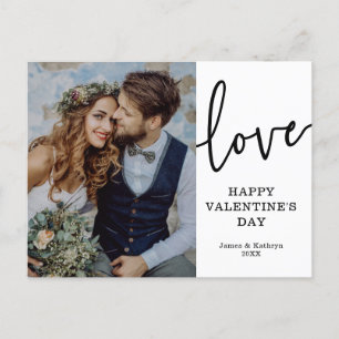 Valentinstag-Fotopostkarte Feiertagspostkarte