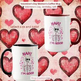 Valentinstag Frauenkaffee Tasse