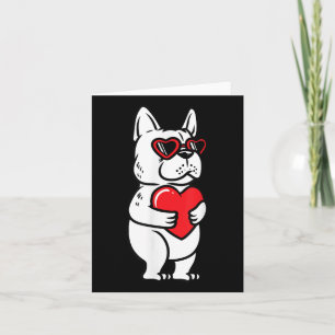 Valentinstag French Bulldog Dog Liebe Frenchie Lo Karte