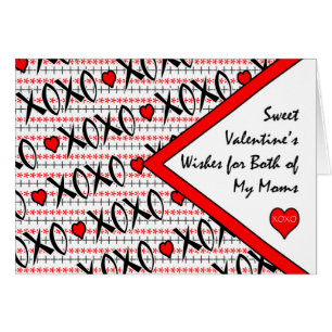 Valentinstag für beide meine Mamas, XOXO Design