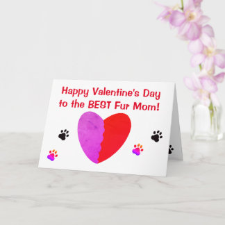 Valentinstag für die Mama - Grußkarte Karte