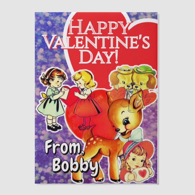 Valentinstag für Kinder (Vorderseite)