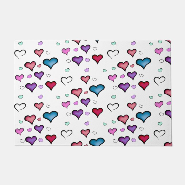 Valentinstag Fußmatte (Vorderseite)
