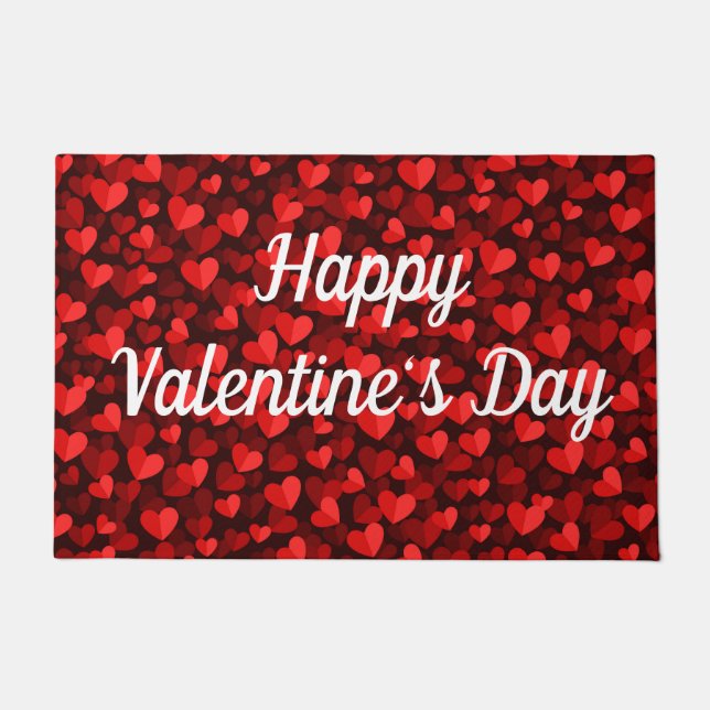 Valentinstag Fußmatte (Vorderseite)