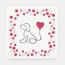 Valentinstag Galentinstag Party Serviette