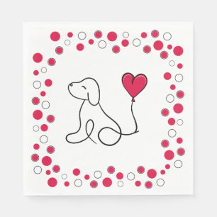 Valentinstag Galentinstag Party Serviette