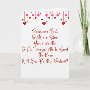Valentinstag-Game-of-Thrones-Themen-Antragskarte Karte