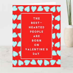 Valentinstag Geburtstagskarte Karte