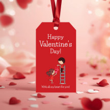 Valentinstag-Geschenk-Anhänger 'Mit ganzem Herzen