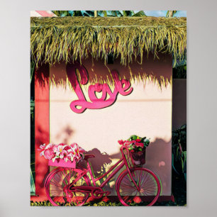 Valentinstag Geschenk für Biker Poster