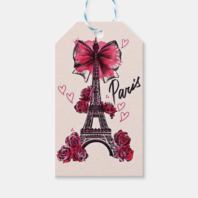 Valentinstag Geschenkanhänger (Vorderseite)