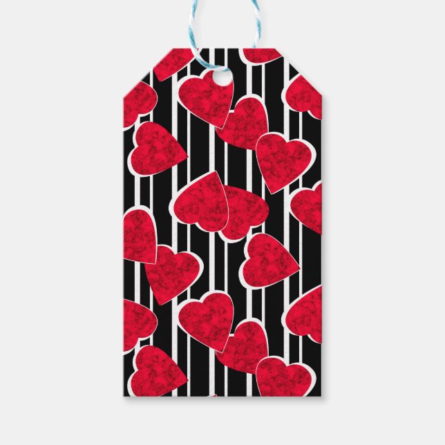 Valentinstag Geschenkanhänger (Vorderseite)