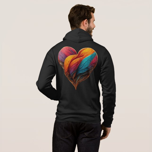 Valentinstag Geschenke für Freund Hoodie (Schwarz voll)