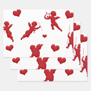 Valentinstag Geschenkpapier Set